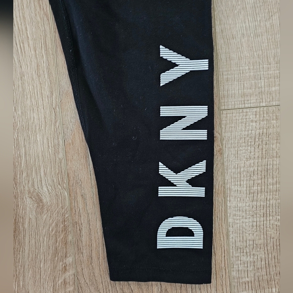DKNY SPORT Logo Ankle Leggings - Picture 2 of 6